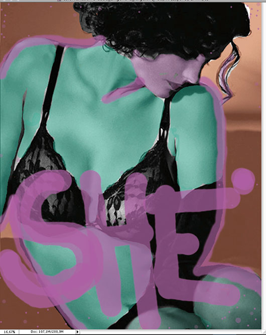 Andre Plessel, 'She,' Paris 1995 (green passion), 20 by 24 inches, black and white 'Color Processed' Edition 1/15. Sold for $4,500. 